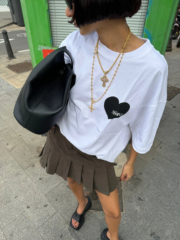 Ssaint Heart Tee - Black