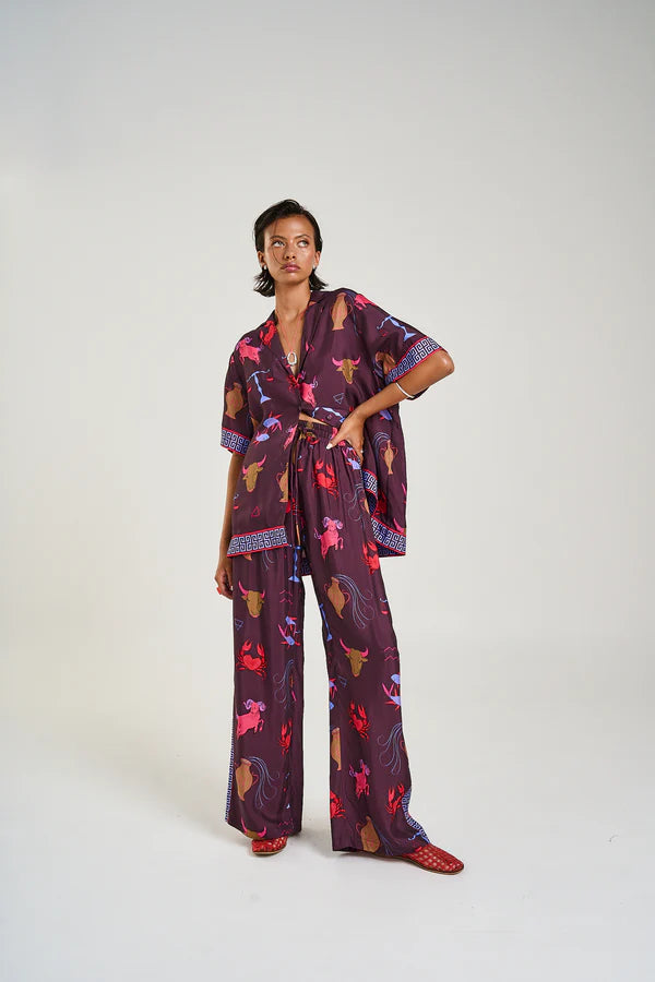 Button Up SS Shirt - Zodiac