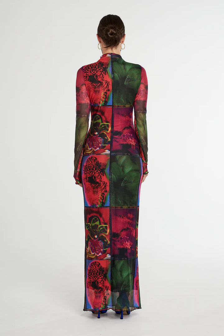 Summi LS Maxi Dress - Untamed