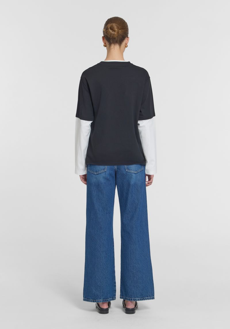 Maximus LS Top - Black/White