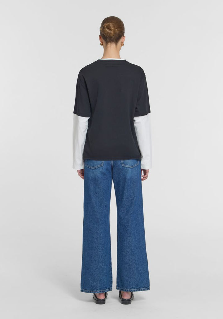 Maximus LS Top - Black/White