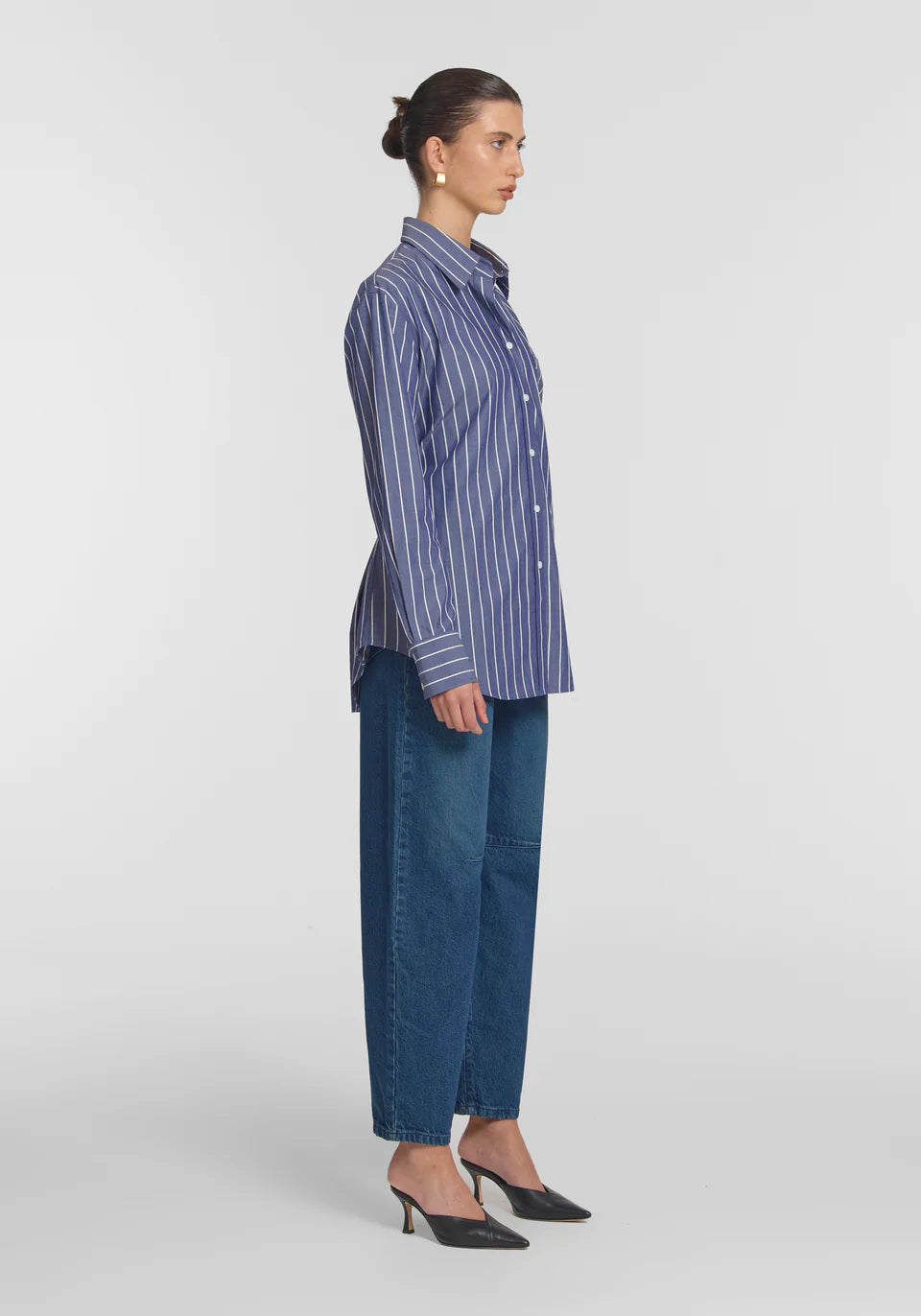 Blessing Shirt - Stahl Stripe