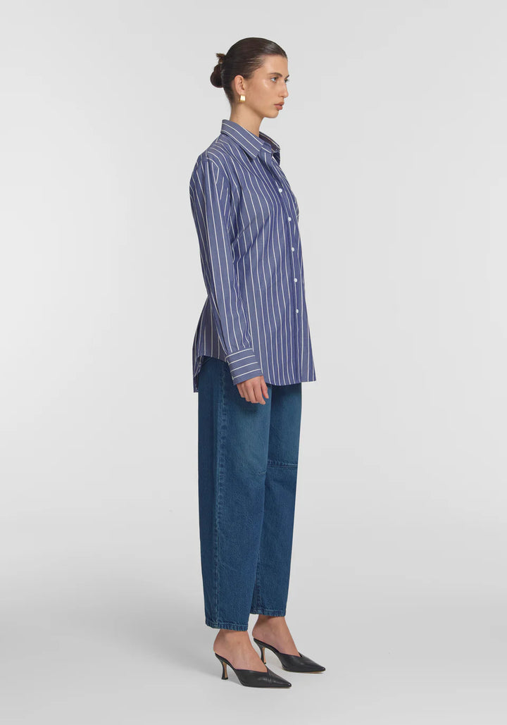 Blessing Shirt - Stahl Stripe