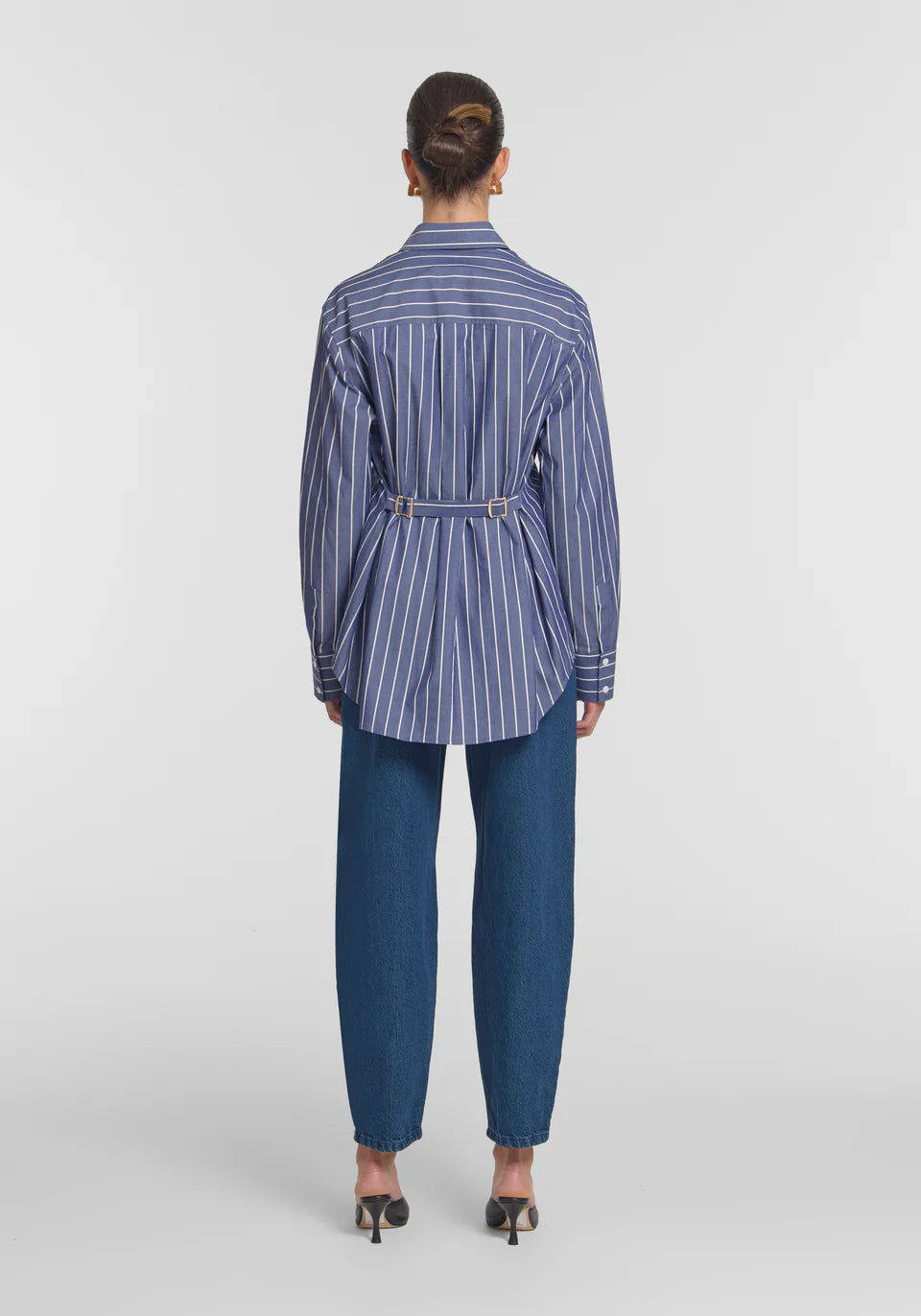 Blessing Shirt - Stahl Stripe