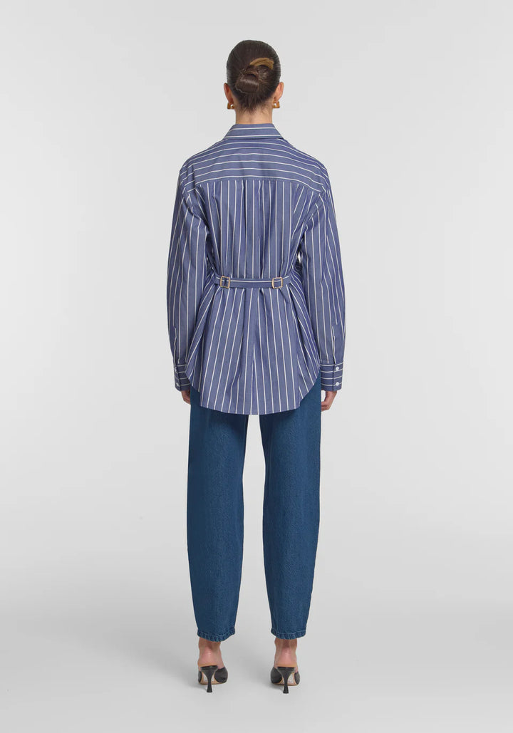 Blessing Shirt - Stahl Stripe