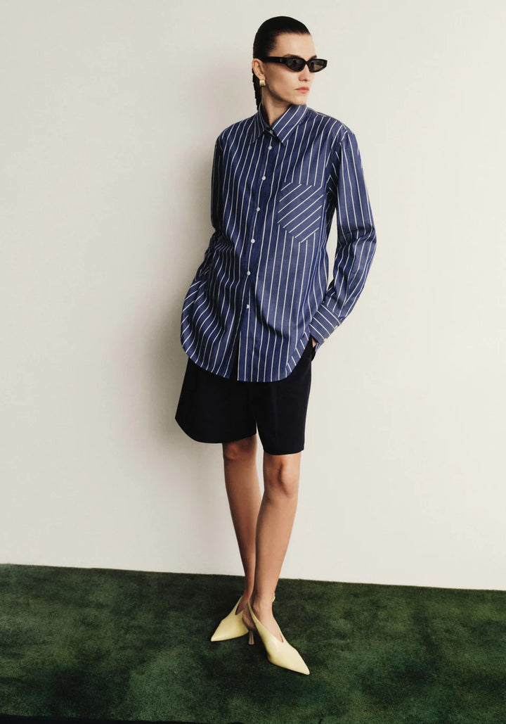 Blessing Shirt - Stahl Stripe