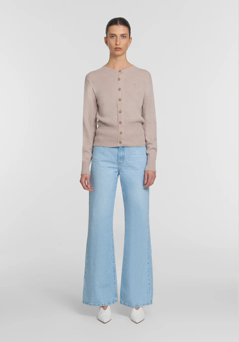 Wisdom Cardigan - Plaster Marle