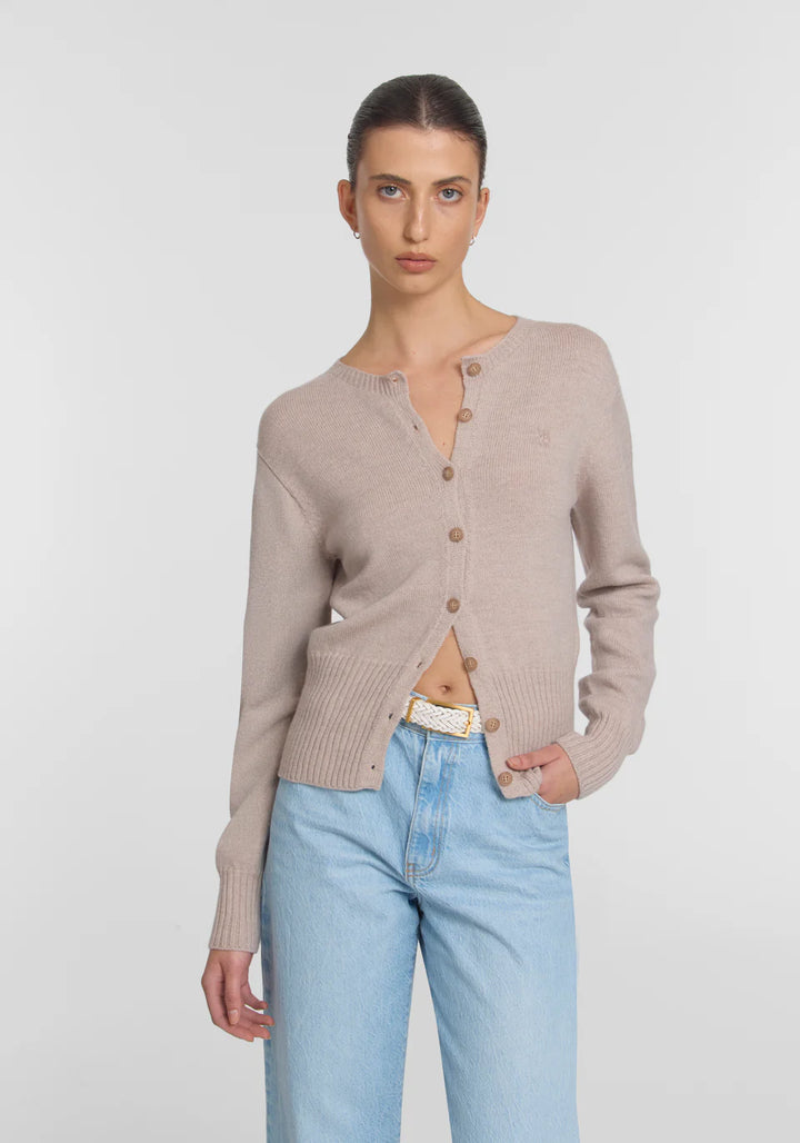 Wisdom Cardigan - Plaster Marle