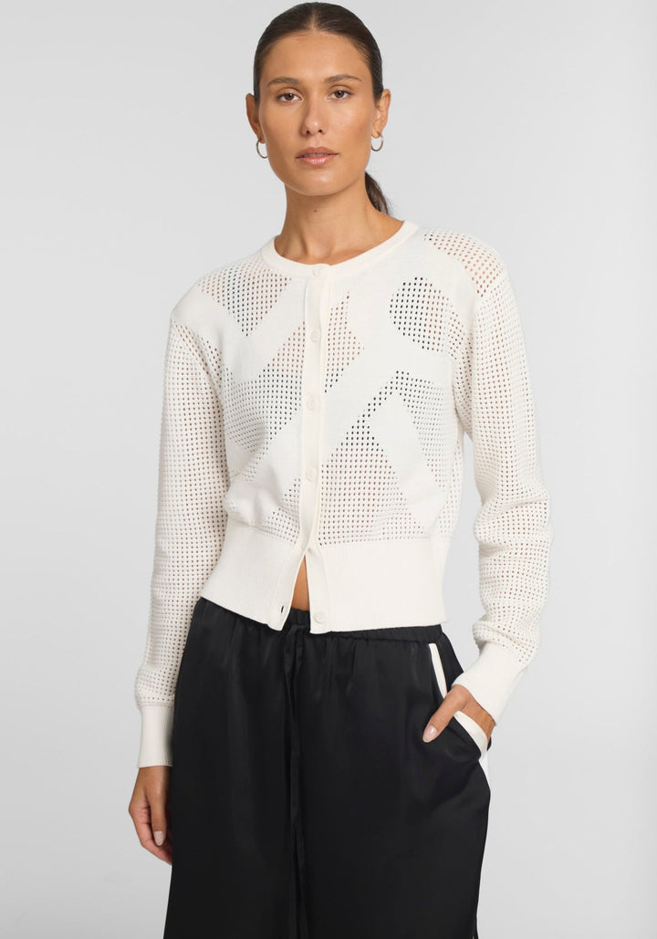 Shadowdance Cardigan - Ivory