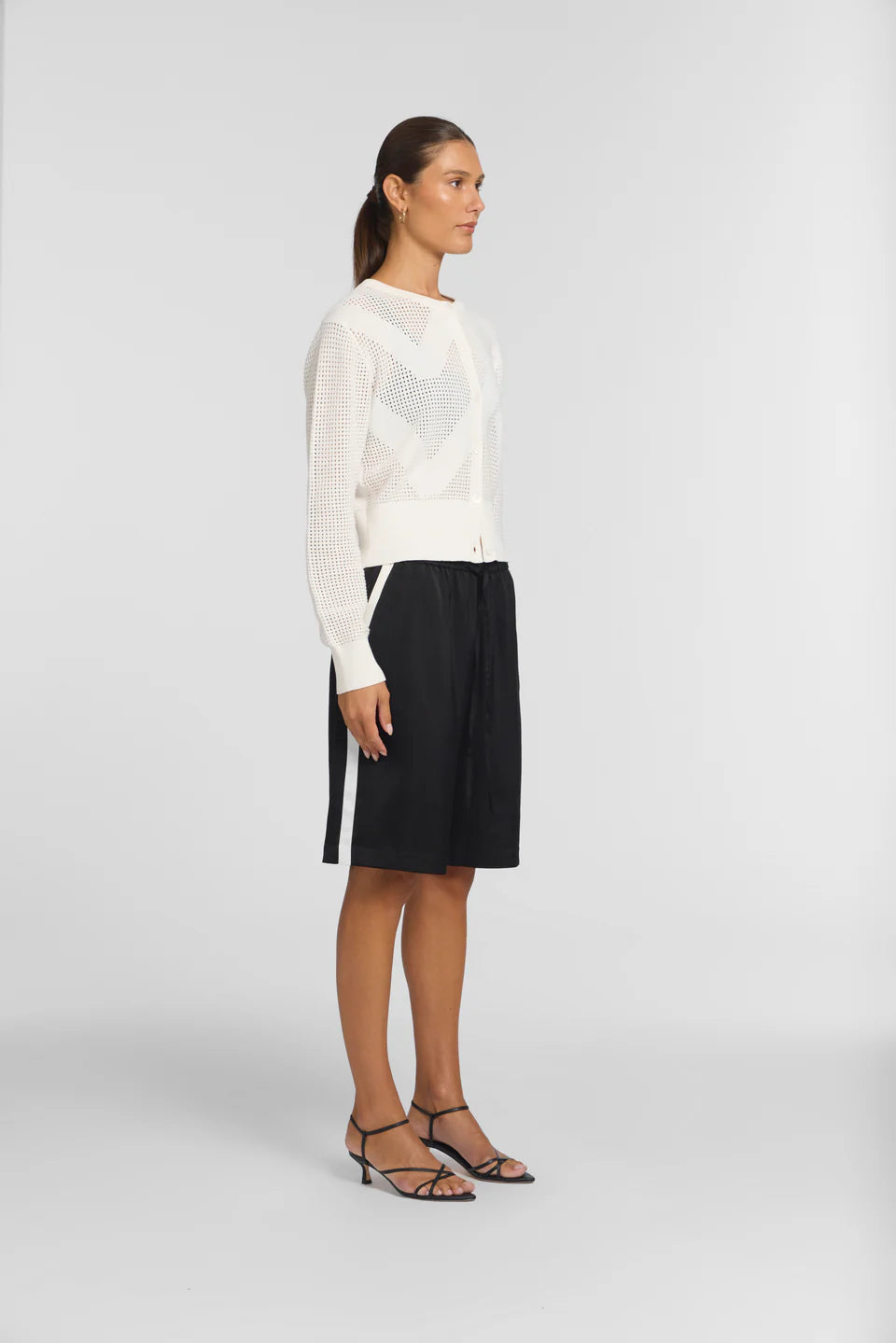Shadowdance Cardigan - Ivory