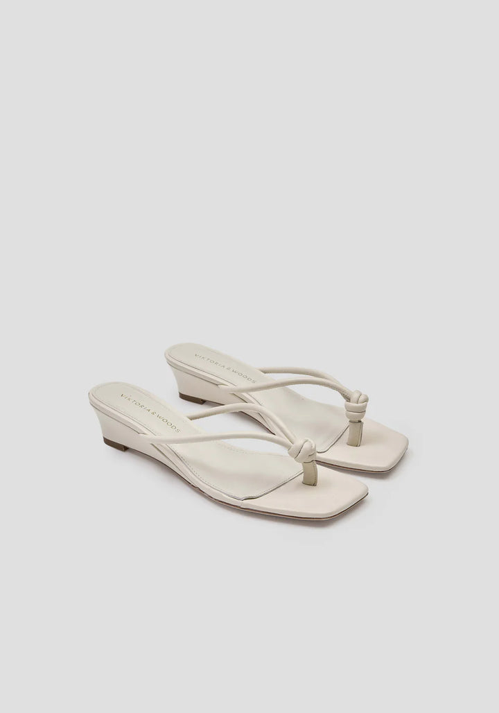 Athens Wedge - Ivory
