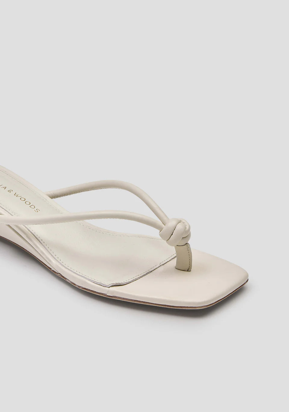 Athens Wedge - Ivory
