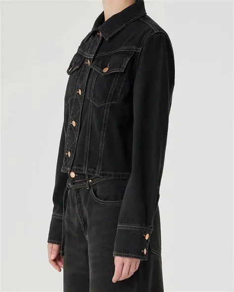 Vivien Jacket - Worn Black