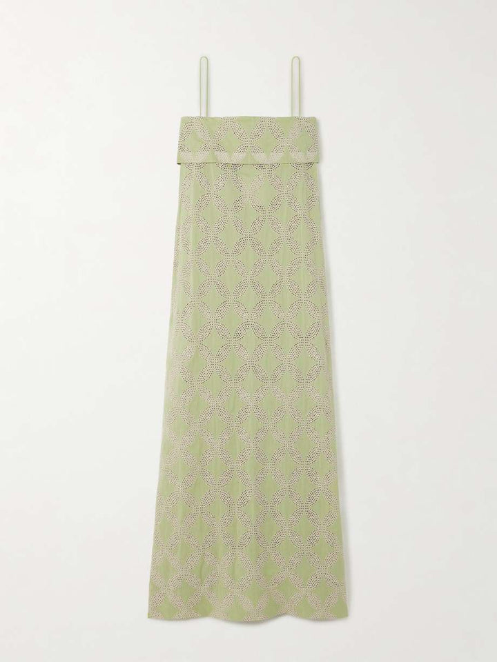 Bea Maxi Dress - Sage/Sand