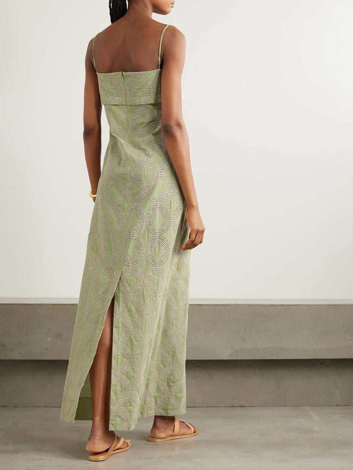 Bea Maxi Dress - Sage/Sand