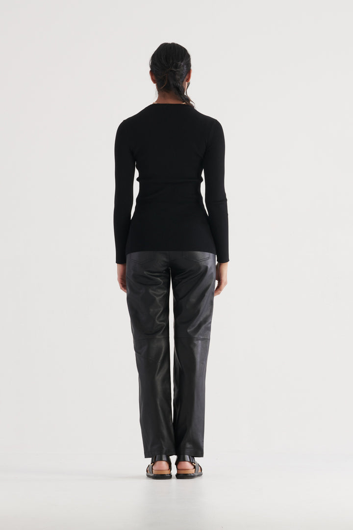 Nola LS Top - Black