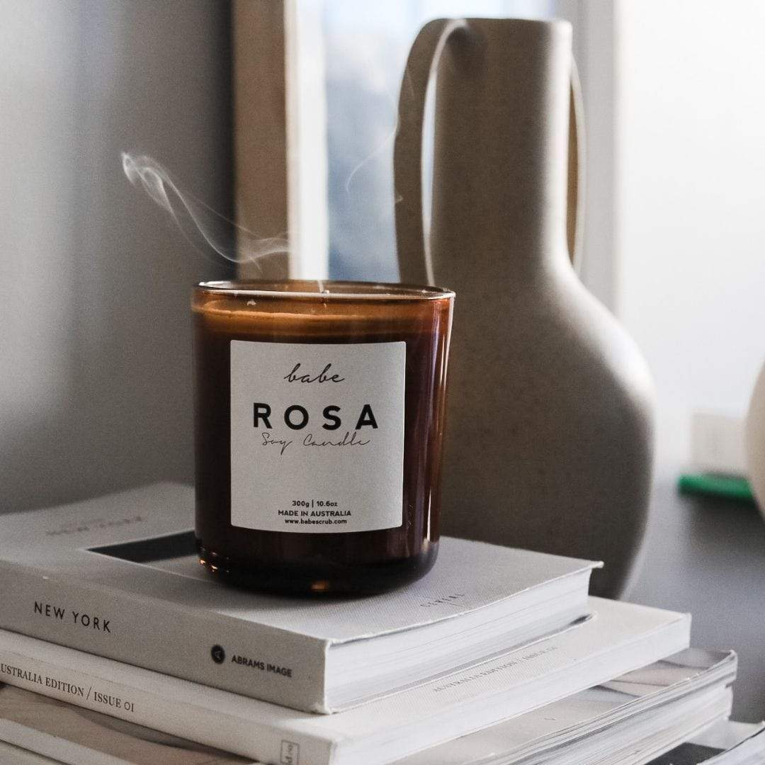 Rosa Luxury Soy Candle 490g