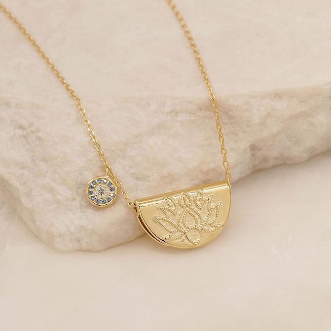 Lucky Lotus Necklace