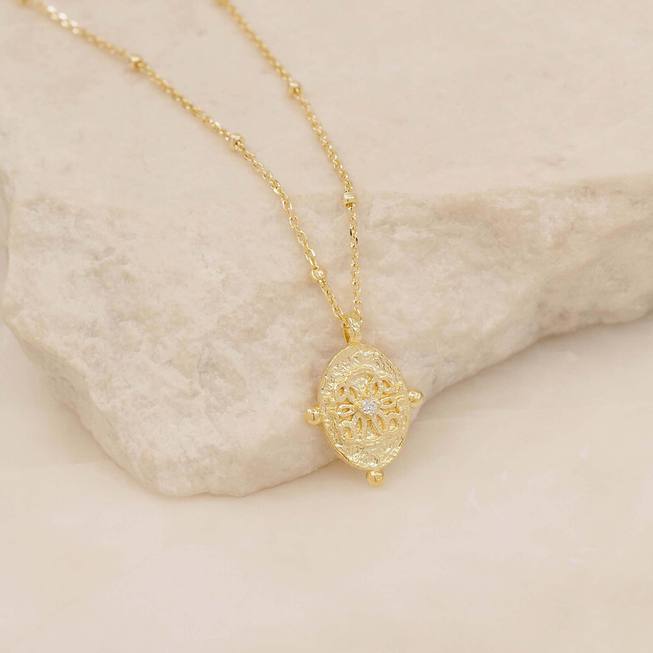 Gold Path of Life Necklace