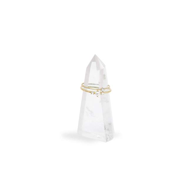 Harmony Crystal RIng Stand