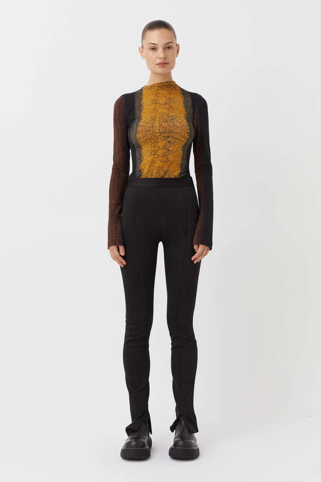 Opal Scuba Pant - Black