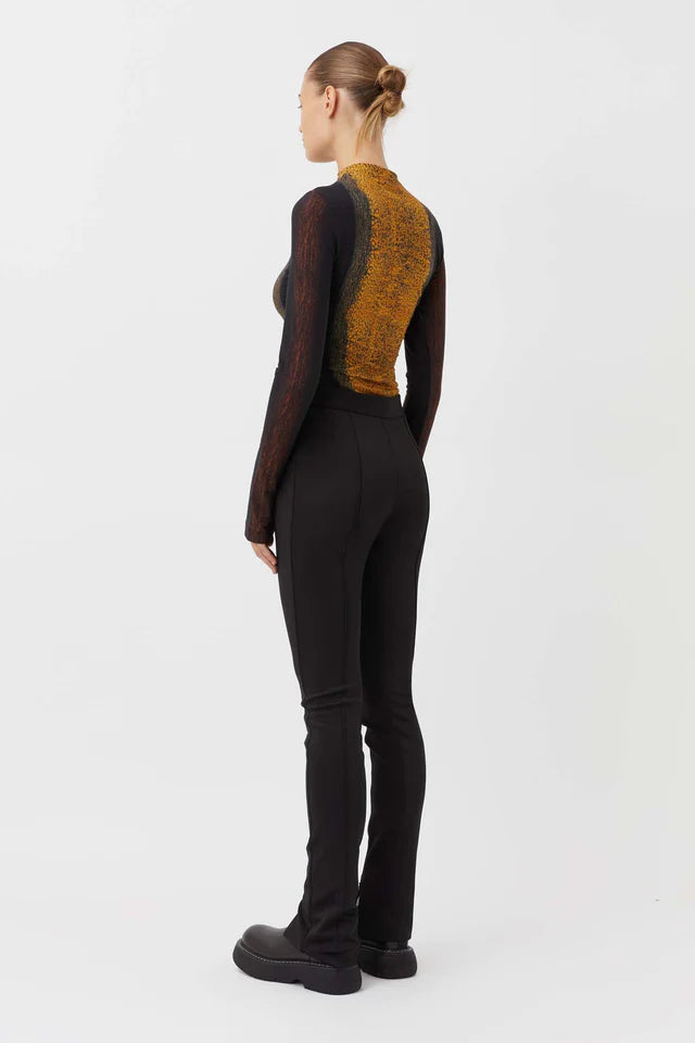 Opal Scuba Pant - Black