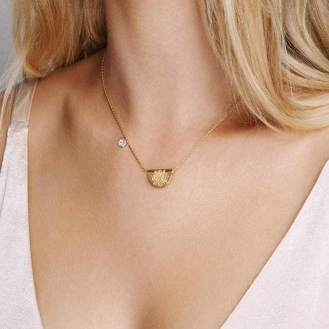Lucky Lotus Necklace