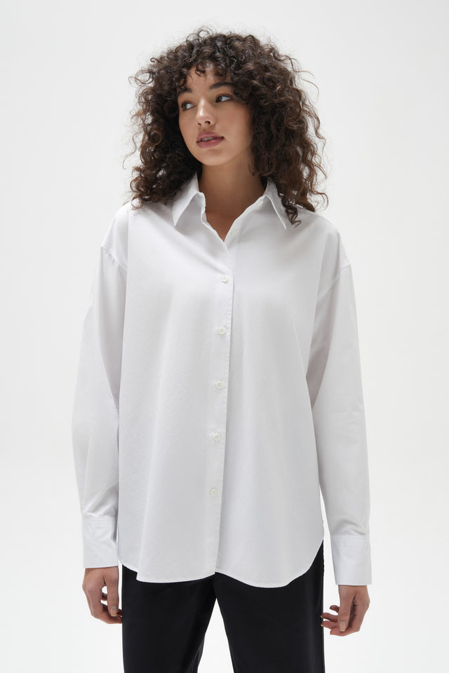 Everyday Poplin Shirt - White