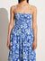 Tergu Maxi Dress - Sidra Floral Print/Blue