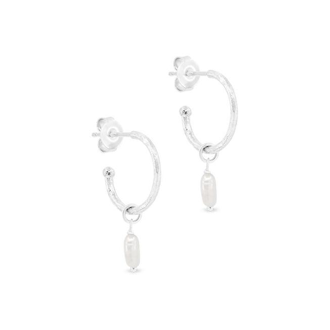 Eternal Peace Hoops - Gold + Silver