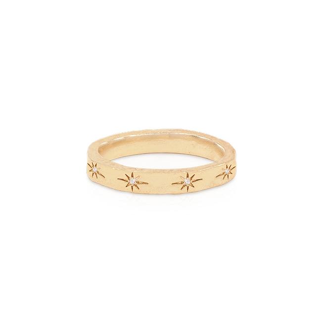 Stardust Ring - 18k Gold Vermeil