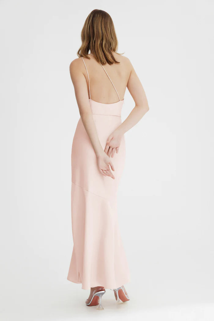 Lana Bias Dress - Ballet Pink