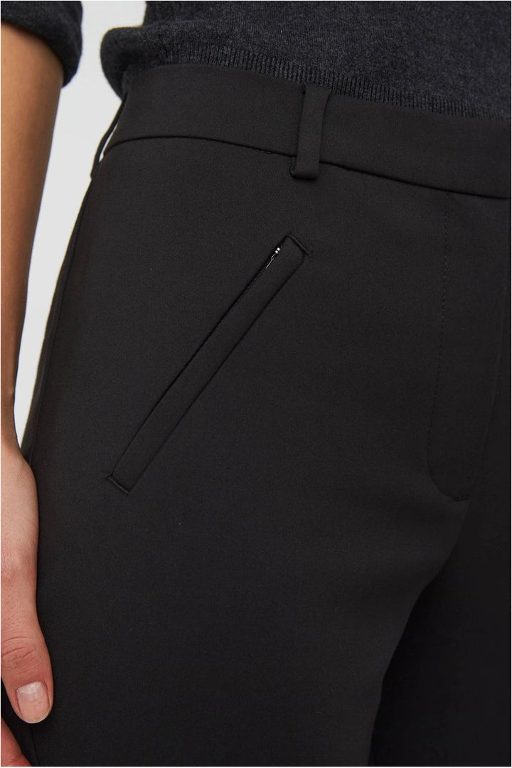 Angelie Zip Pant 238 - Black