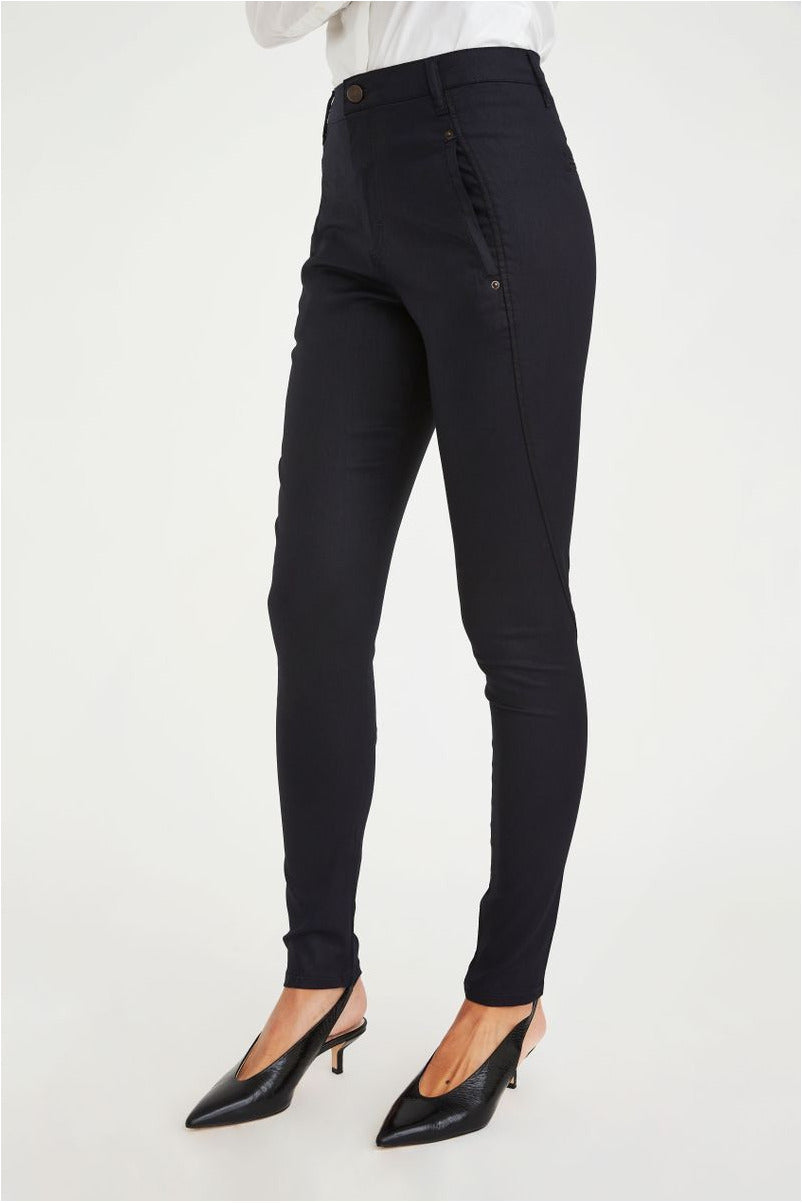 Jolie Pant 274 Reg - Navy Coated