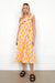 Dorit One Shoulder Dress - Marigold