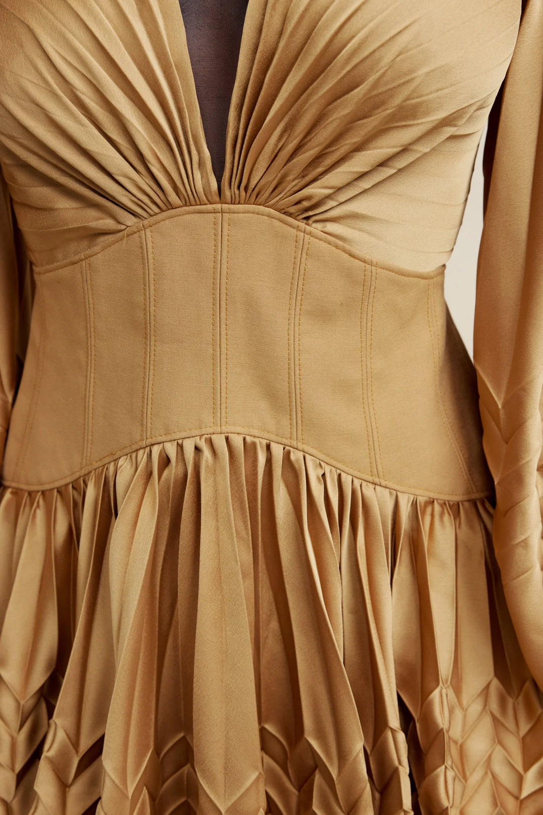 Marion Dress - Caramel