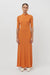 Roca Long Sleeve Knit Dress - Dusty Orange