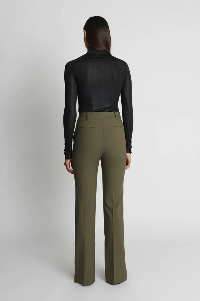 Mateo Tailored Pant - Willow Green