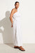 La Ora Midi Dress - White