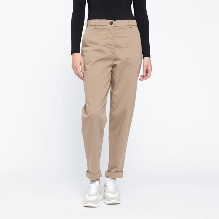 Emma  057 Pant - Teak Brown