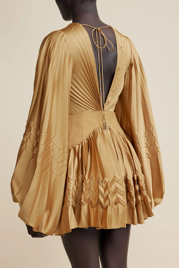 Marion Dress - Caramel