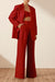 Irena Oversized Blazer - Roma Red